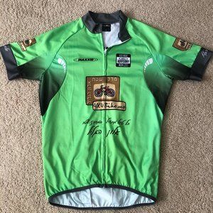 Unisex Israel Hebrew Bicycle Bike Cycling Jersey